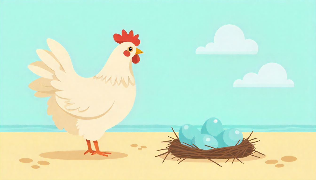Modern Art: Contemporary interpretations of the chicken.