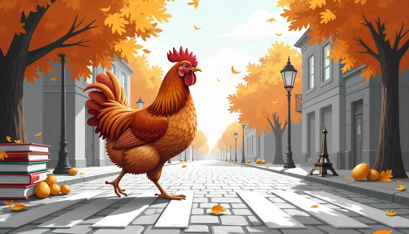 Chicken Road Scene